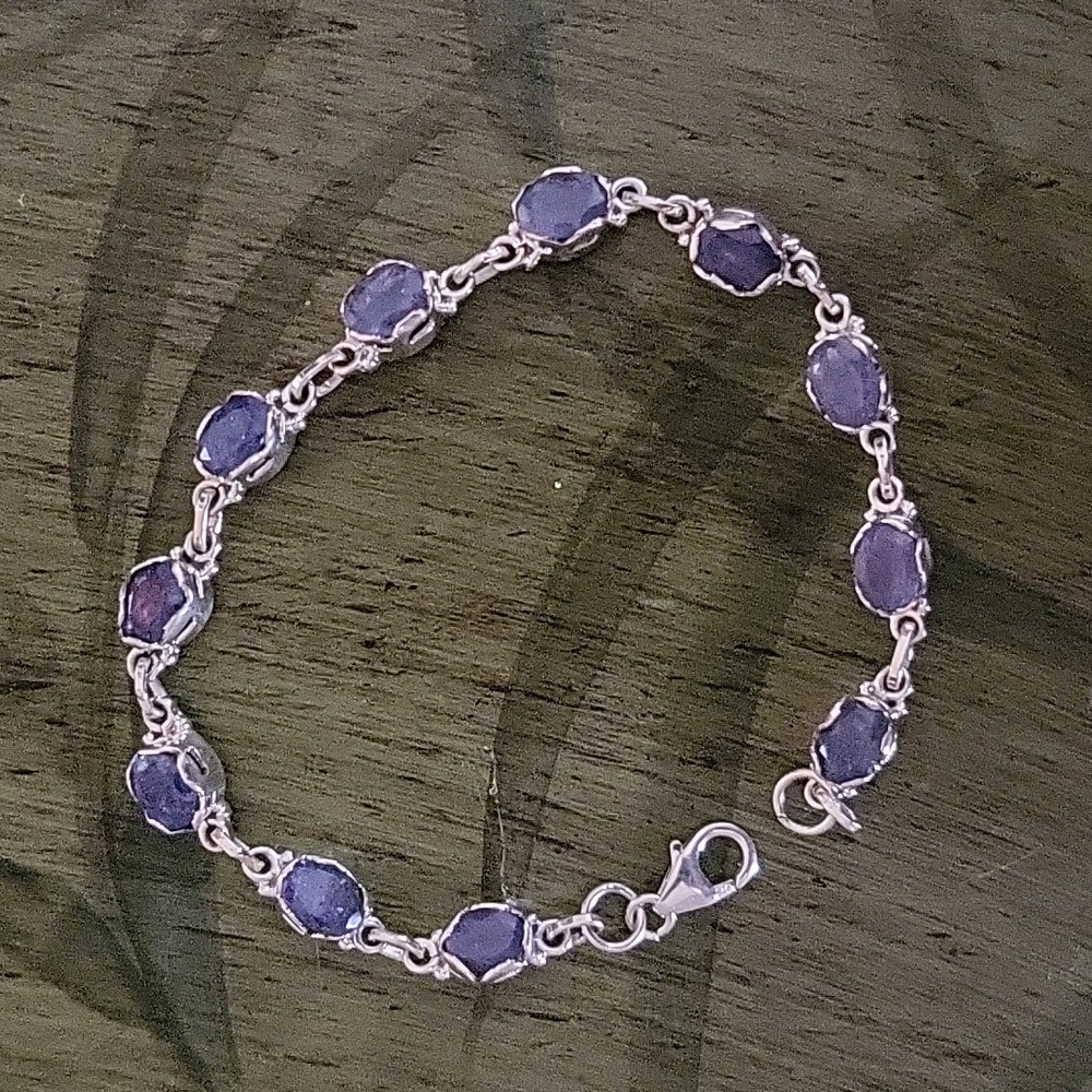 Raw Tanzanite Bracelet - Picture 7 of 7